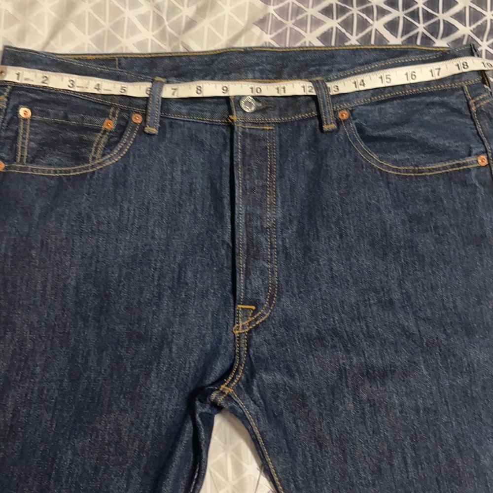 Levi’s 501-0115 36x32 Dark Rinsed Indigo